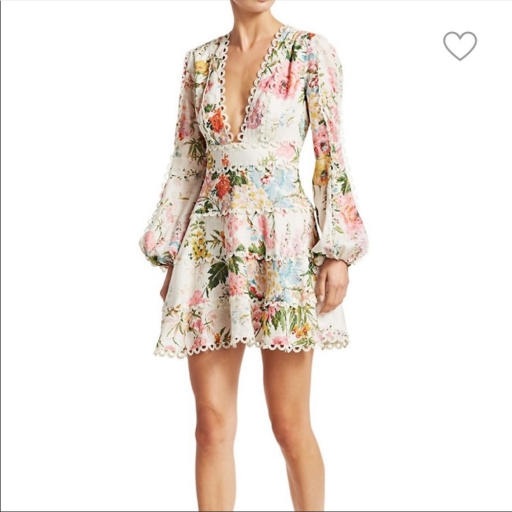 Zimmermann Heathers Flounce mini dress